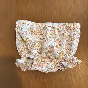 Pehr Ruffle Floral Shorts